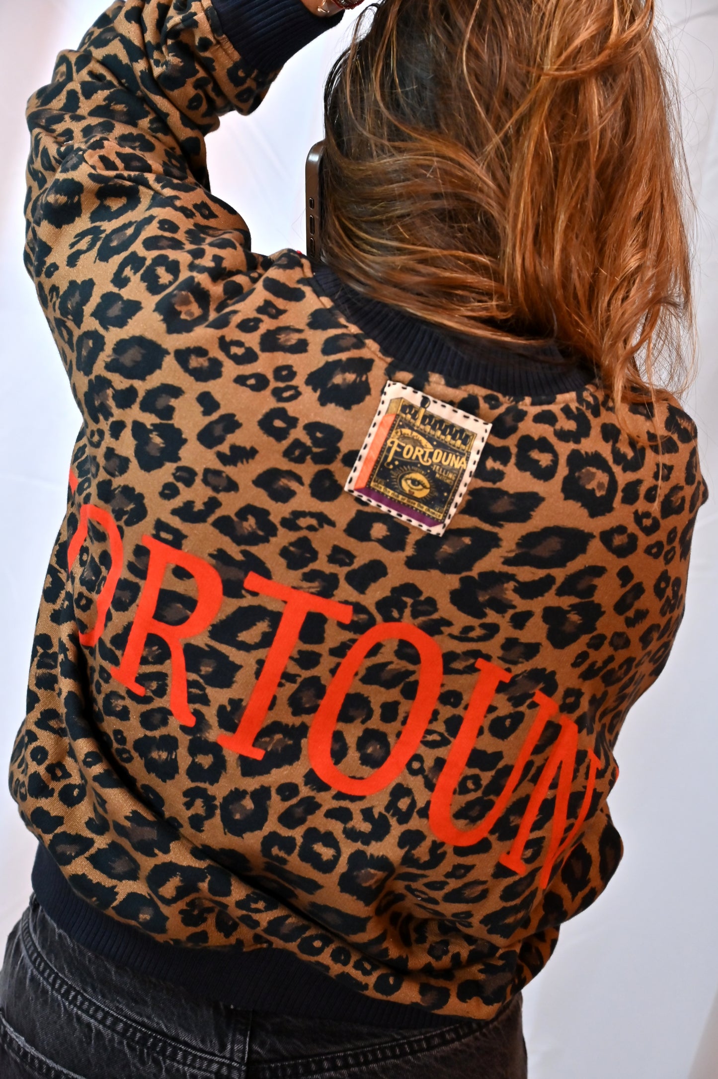 Sweat-shirt leopardo della Fortouna