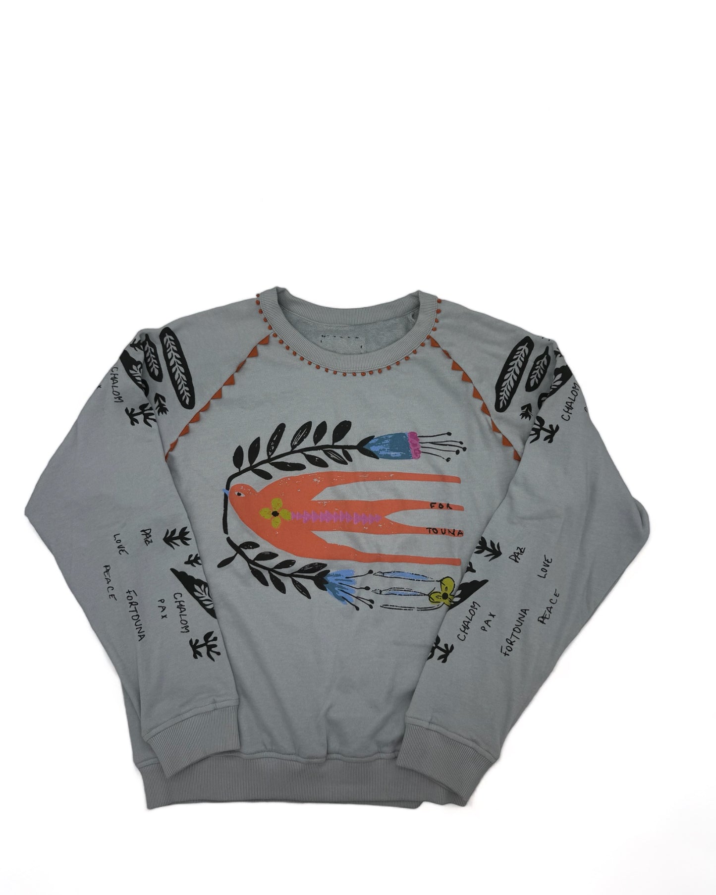 BIRDY BLUE SWEAT-SHIRT