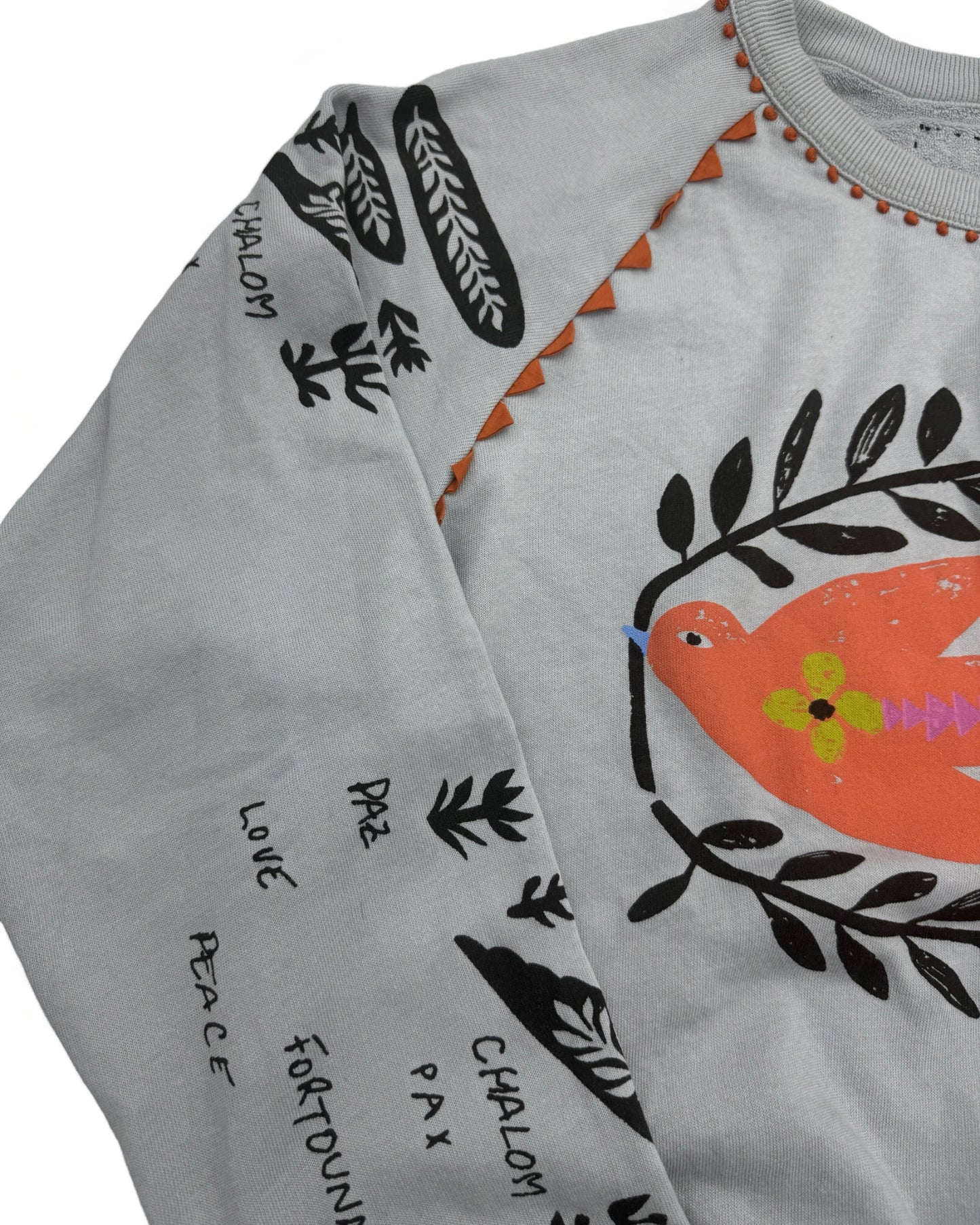 BIRDY BLUE SWEAT-SHIRT