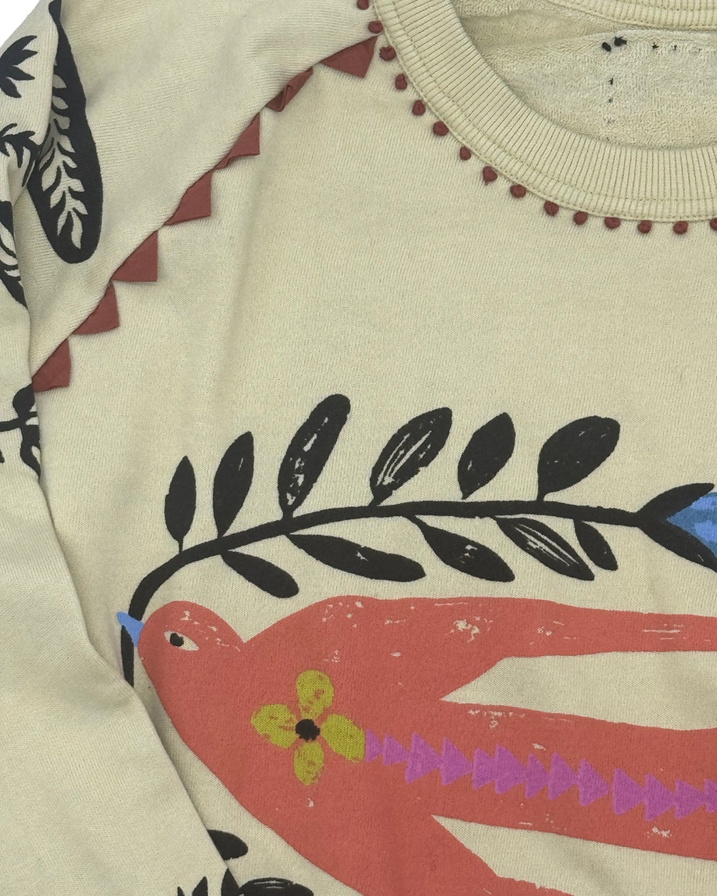 BIRDY VANILLA SWEAT-SHIRT