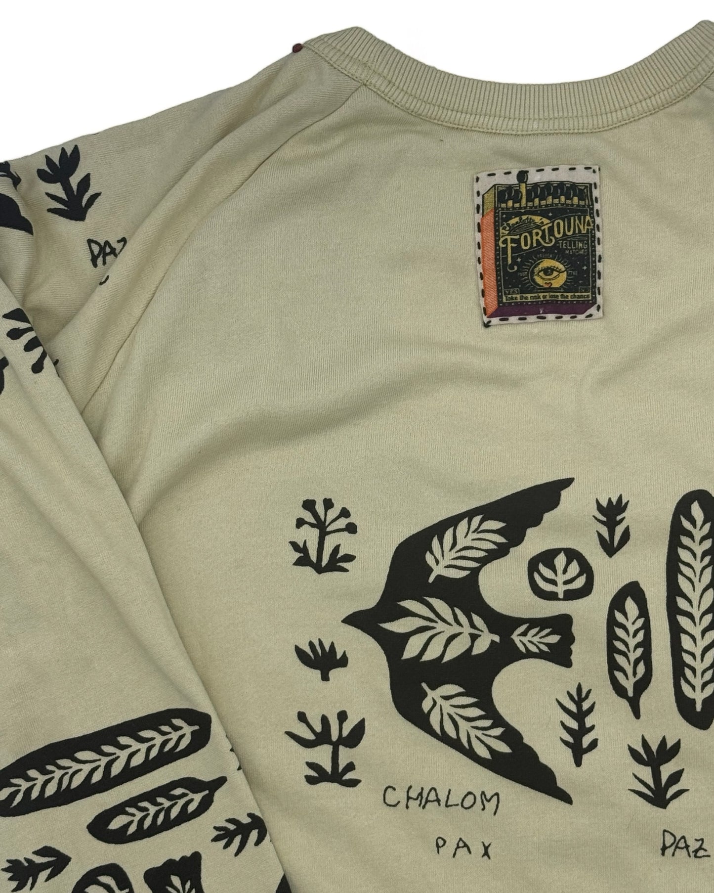 BIRDY VANILLA SWEAT-SHIRT