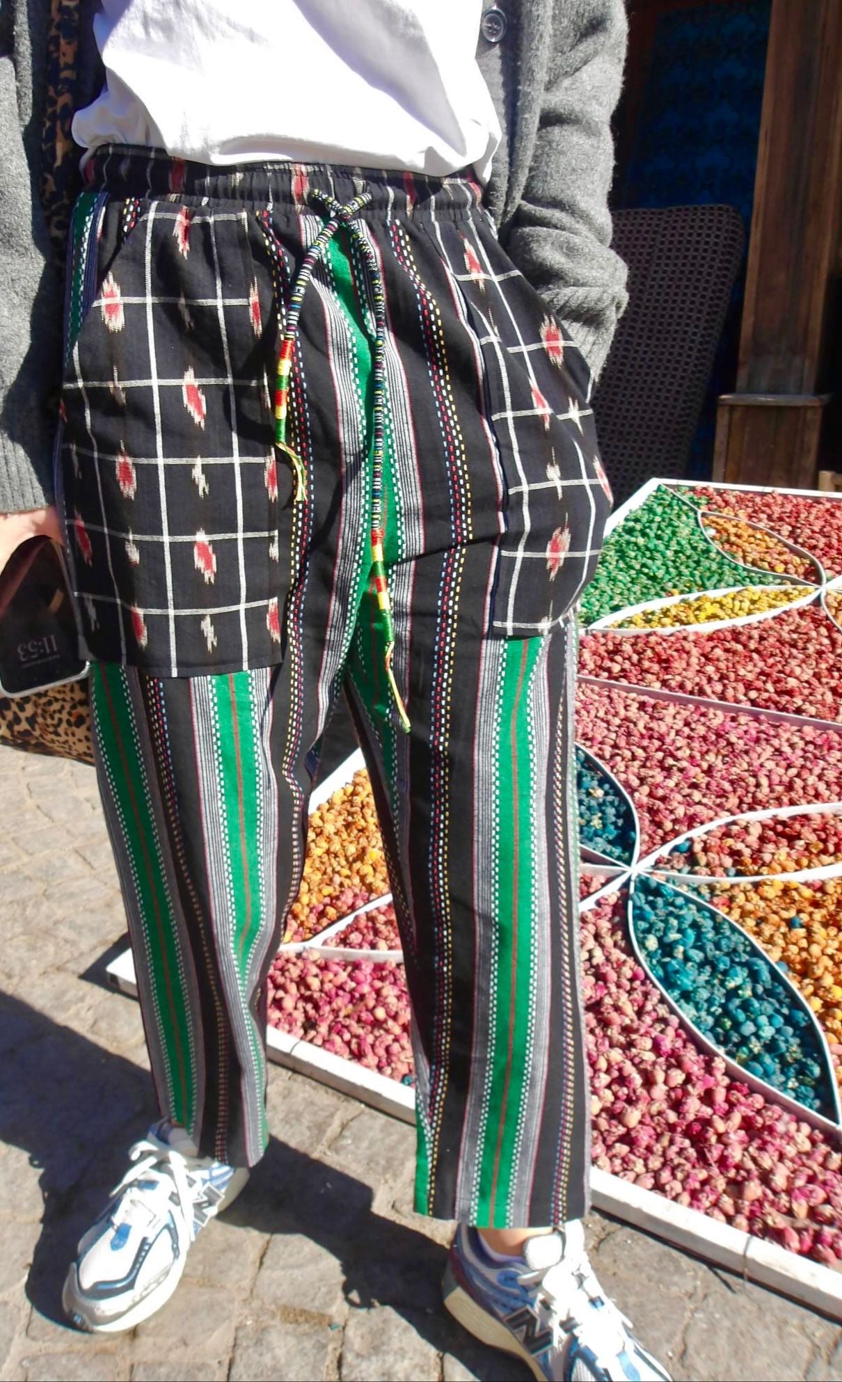 Pantalon Green Stripes