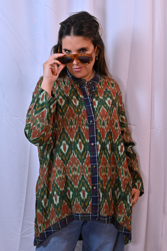 Chemise BALLOON IKAT