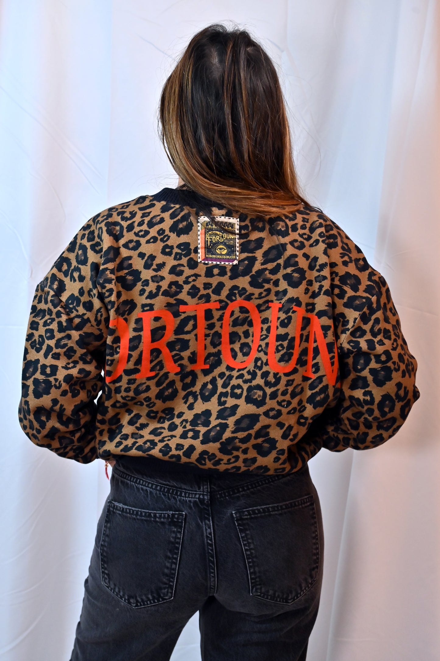 Sweat-shirt leopardo della Fortouna